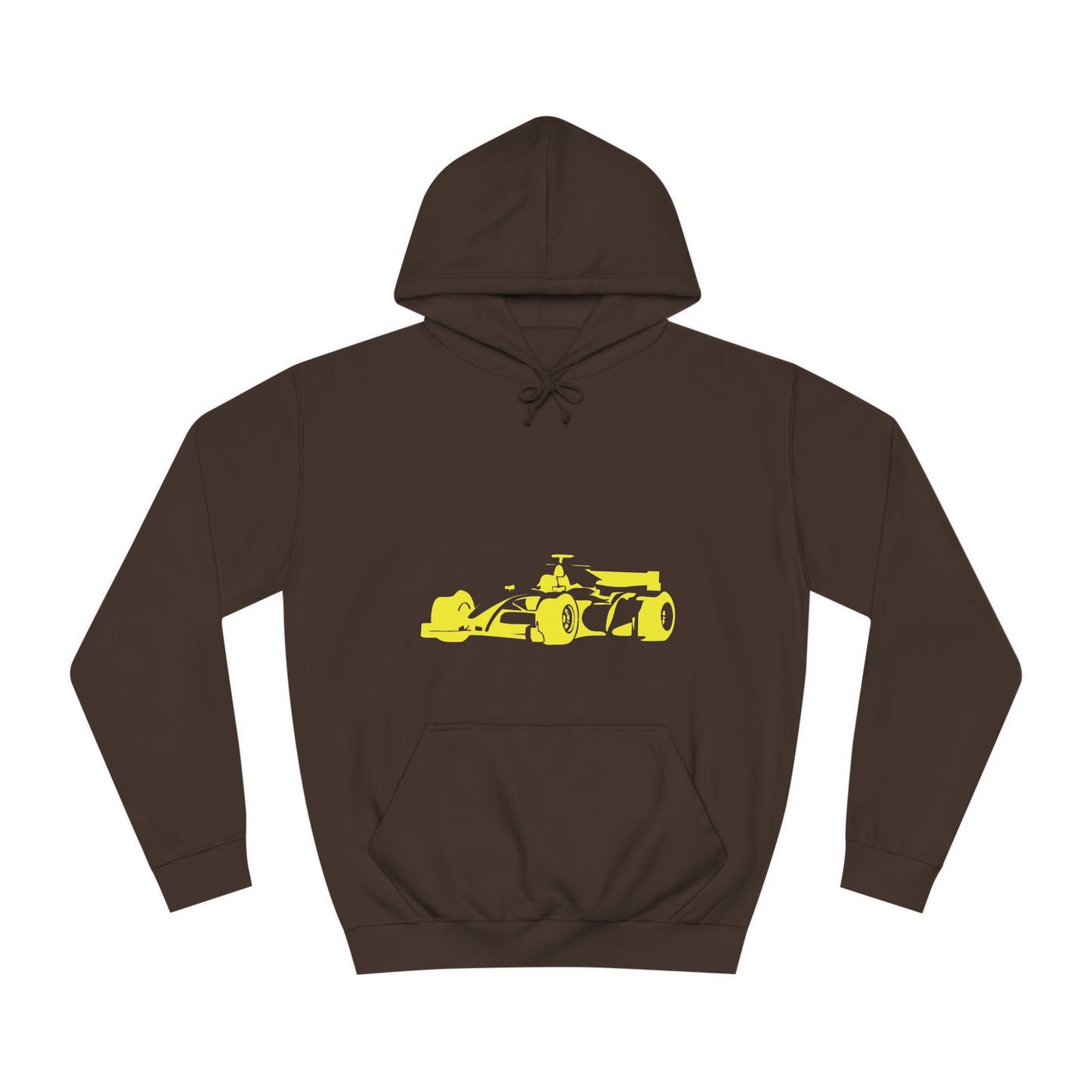 Yellow Racing Car Hoodie