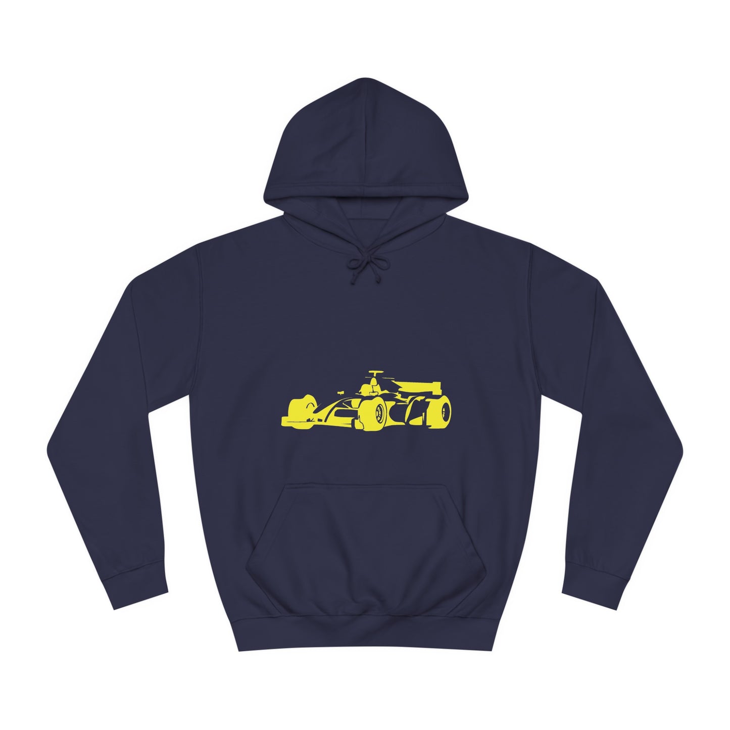 Yellow Racing Car Hoodie