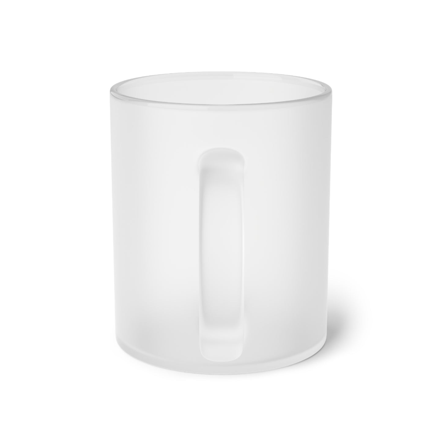 Chinese Racing Frosted Glass Mug