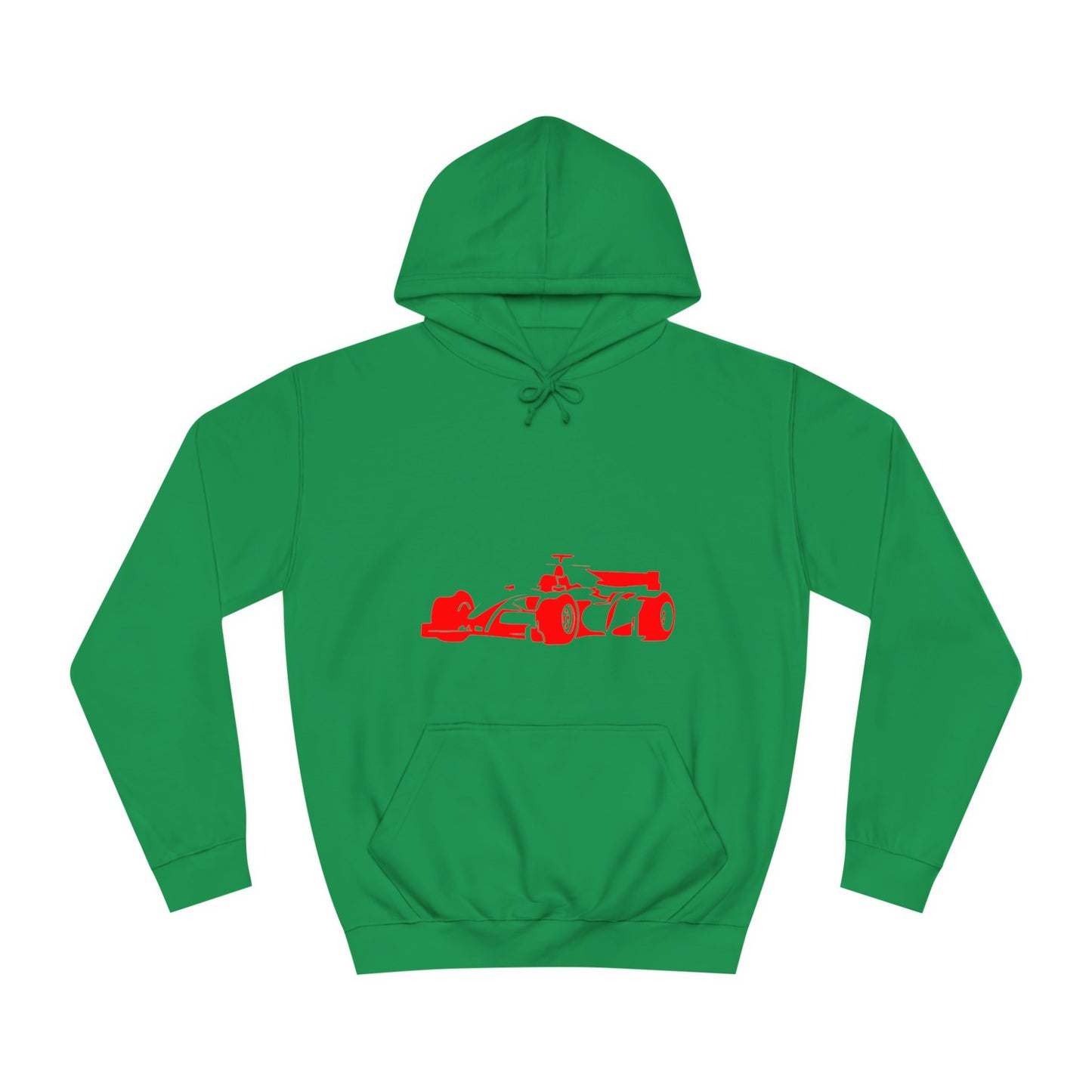 Red Racing Car Hoodie