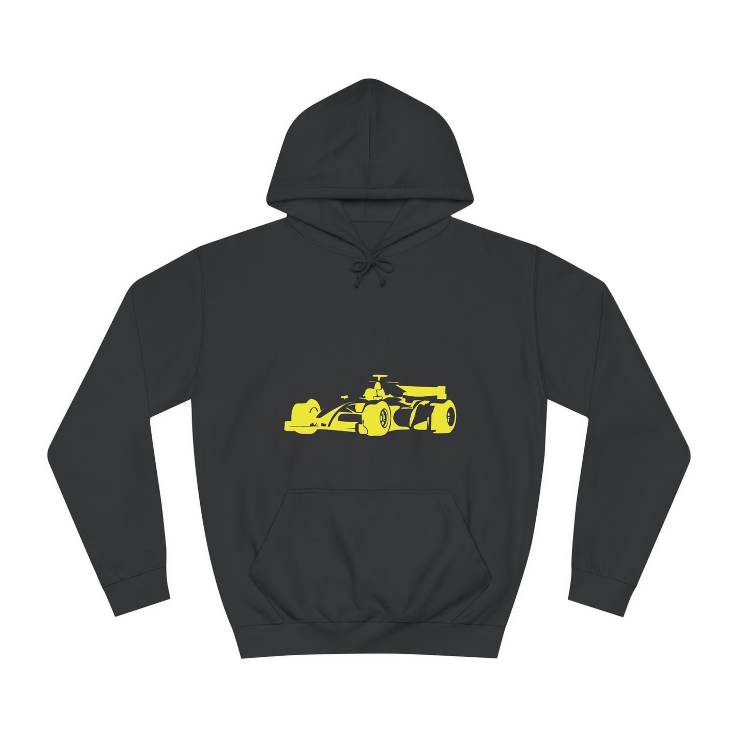 Yellow Racing Car Hoodie