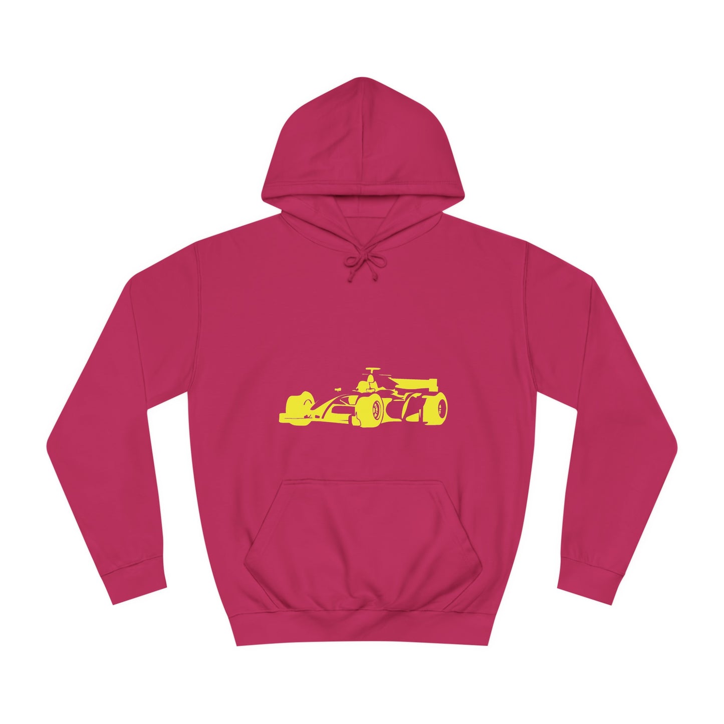Yellow Racing Car Hoodie