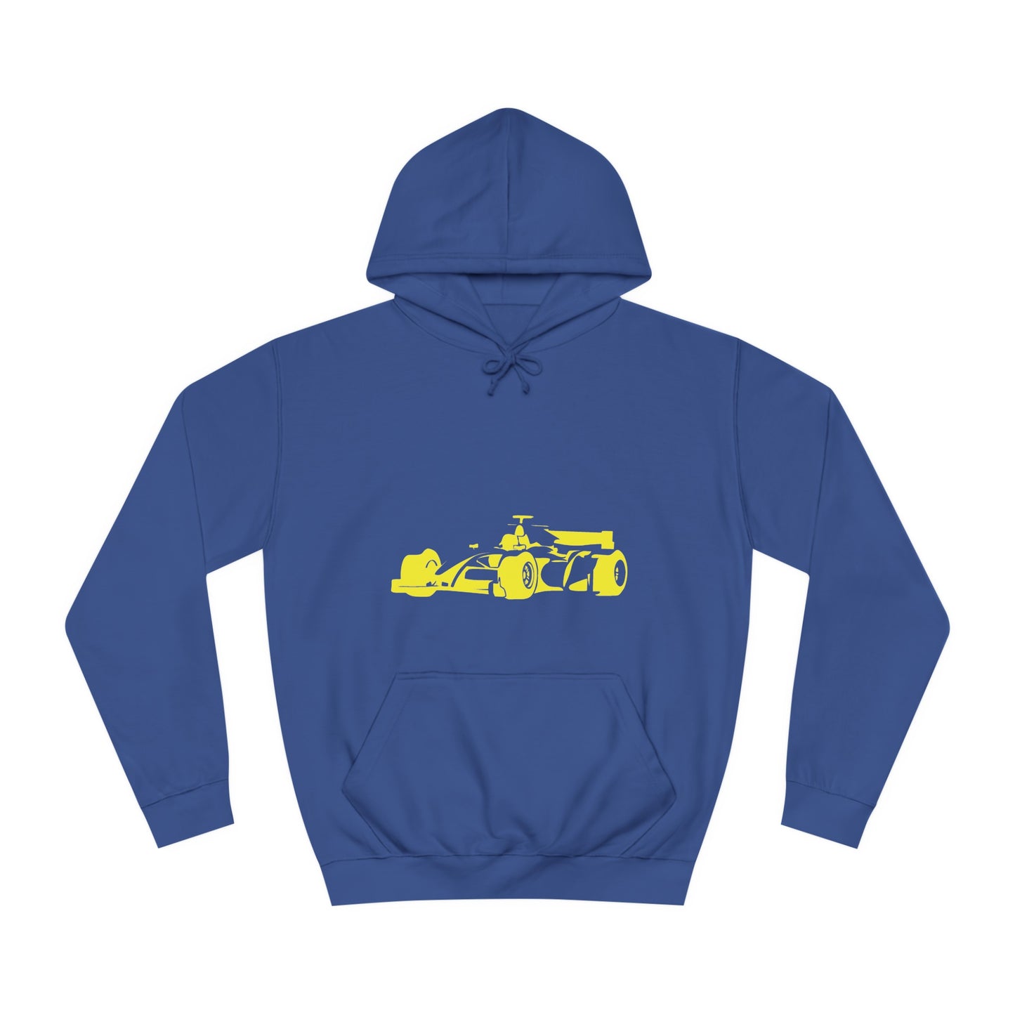 Yellow Racing Car Hoodie