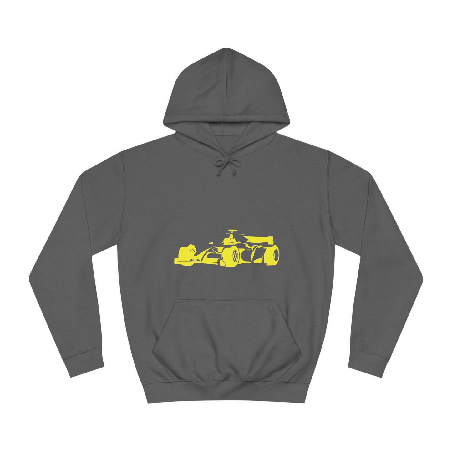 Yellow Racing Car Hoodie