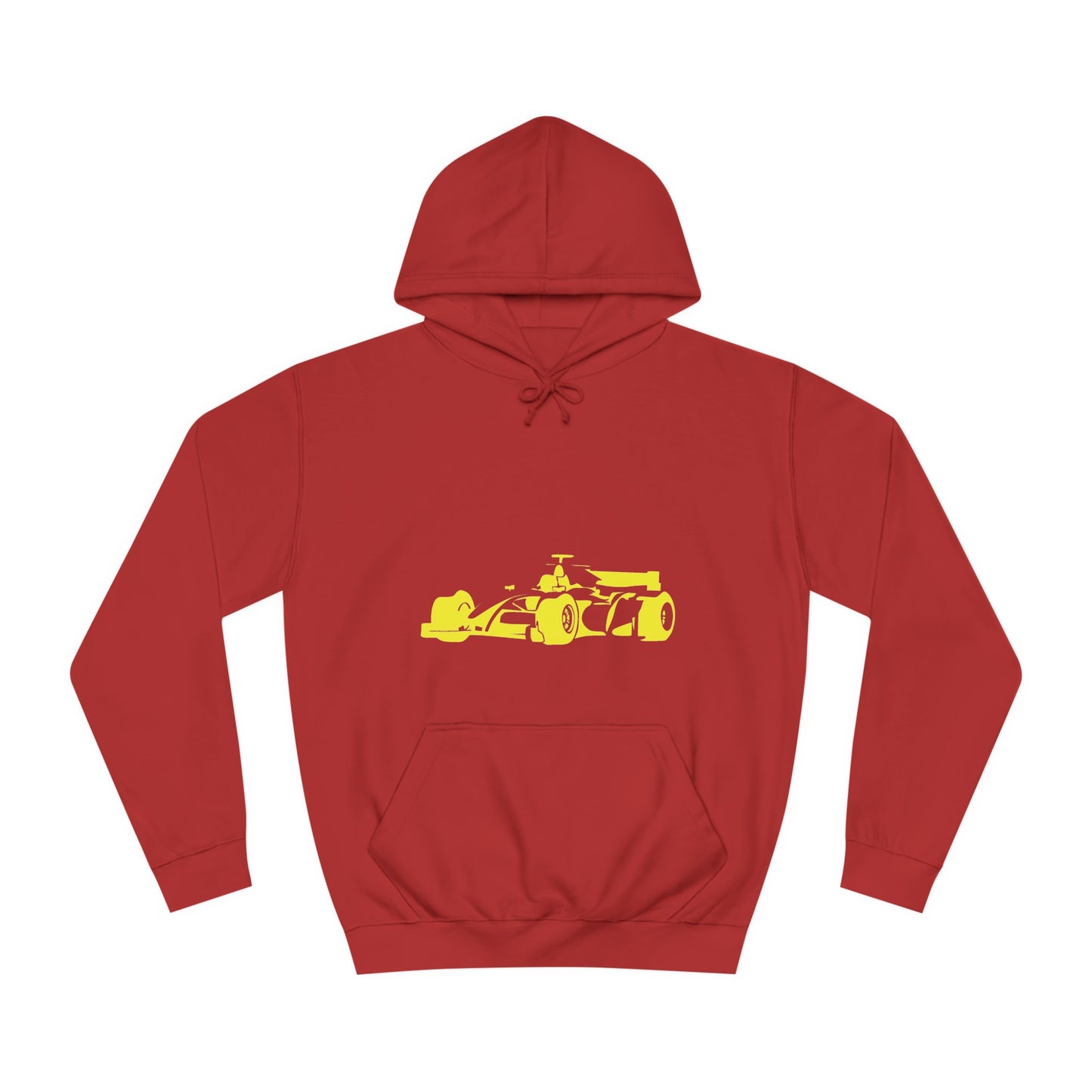 Yellow Racing Car Hoodie