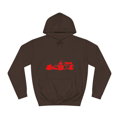 Red Racing Car Hoodie