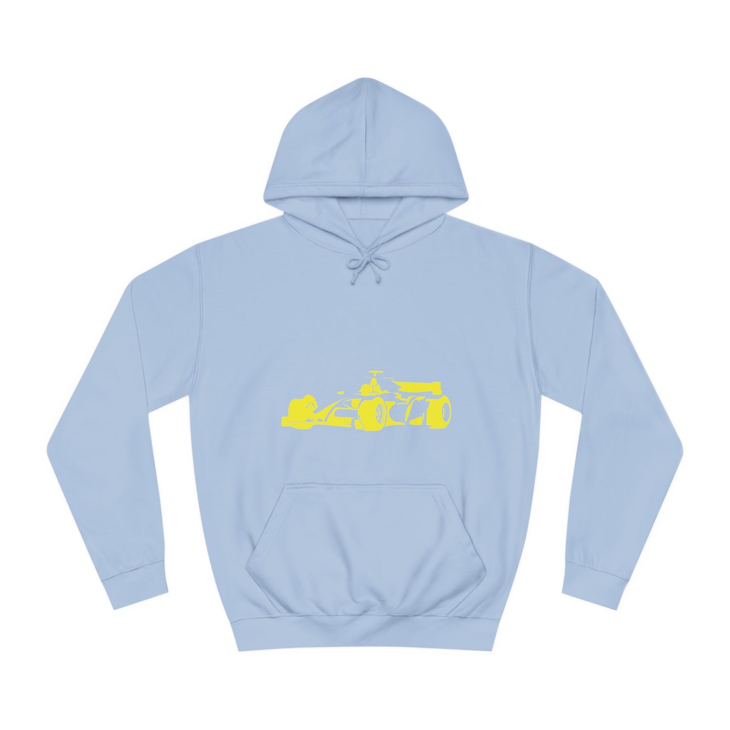 Yellow Racing Car Hoodie