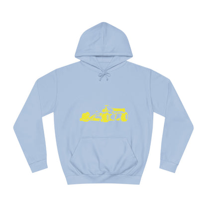 Yellow Racing Car Hoodie