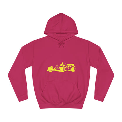 Yellow Racing Car Hoodie