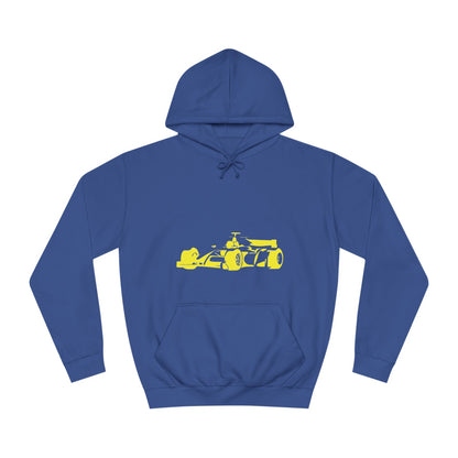 Yellow Racing Car Hoodie