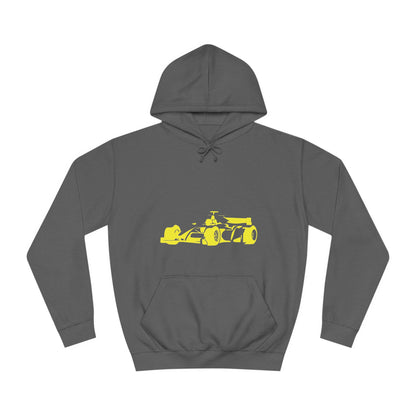 Yellow Racing Car Hoodie